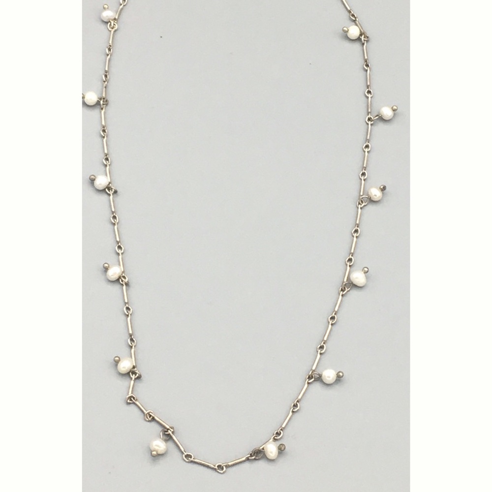 SOLD: Choker with dainty fresh water pearls